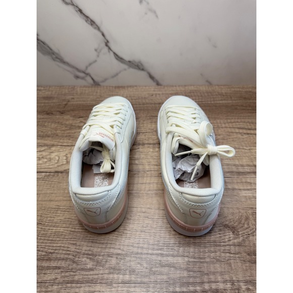 Puma Jada Jr Sneakers Leather Casual Shoes Youth Kids‎ Size 6.5C - Picture 3 of 5